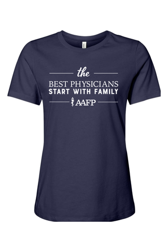 Women's Relaxed Jersey Short Sleeve Tee - Best Physicians Logo - DTG image thumbnail