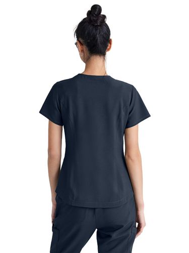 Grey's Anatomy - Women's 2-Pocket Rhythm Scrub Top image thumbnail