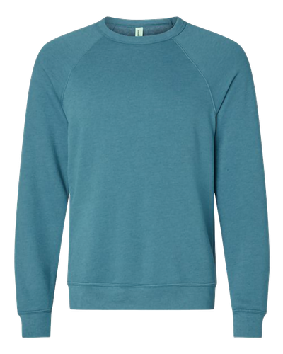 UNISEX Bella Sponge Fleece Raglan Crewneck Sweatshirt - 3901_1Clr Front image thumbnail