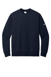 Image of Nike Club Fleece Sleeve Swoosh Crew NKFD9863