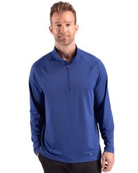 Image of Cutter & Buck Prospect Recycled Featherlight Stretch Mens Quarter Zip