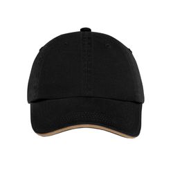 Image of Port Authority Sandwich Bill Cap with Striped Closure