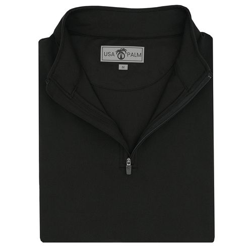 USA Palm Heathered 1/4 Zip image thumbnail