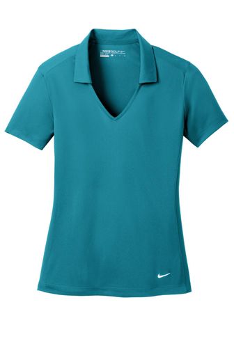 Nike Women's Dri-FIT Vertical Mesh Polo image thumbnail