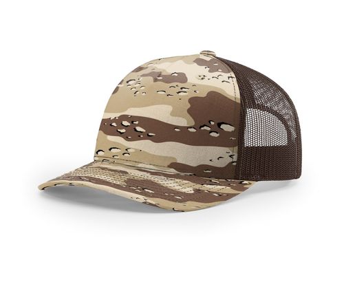 Richardson Printed Five-Panel 112 Trucker Cap - Offset Logo image thumbnail