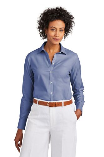Brooks Brothers Women's Wrinkle-Free Stretch Pinpoint Shirt BB18001 image thumbnail