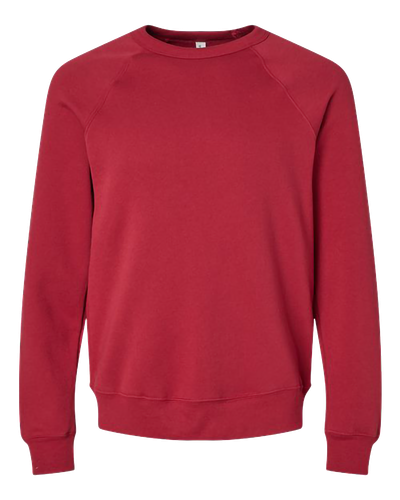 UNISEX Bella Sponge Fleece Raglan Crewneck Sweatshirt - 3901_1Clr Front image thumbnail