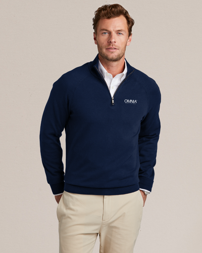 Brooks Brothers® Cotton Stretch 1/4-Zip Sweater image thumbnail