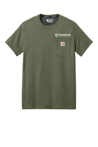 SLA-Carhartt Force Short Sleeve Pocket T-Shirt - CT106652 image thumbnail