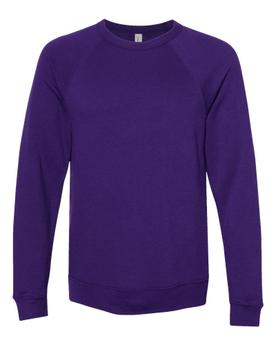 UNISEX Bella Sponge Fleece Raglan Crewneck Sweatshirt - 3901_1Clr Front image thumbnail