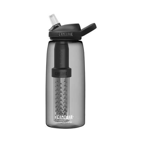 CamelBak eddy+ 32oz Bottle w/LifeStraw Filter, Charcoal image thumbnail