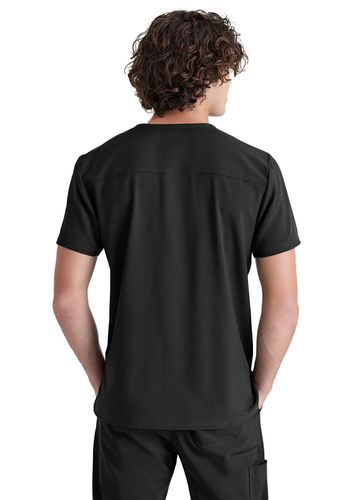 Grey's Anatomy - Men's 1-Pocket V-Neck Journey Scrub Top image thumbnail