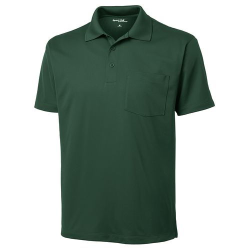 Sport-Tek Micropique Sport-Wick Pocket Polo image thumbnail