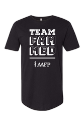 Image of Cotton Long Body Tee - Team Fam Med Logo - DTG