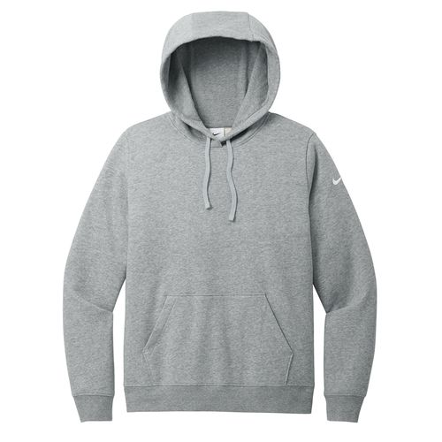 Nike Ladies Club Fleece Sleeve Swoosh Pullover Hoodie image thumbnail