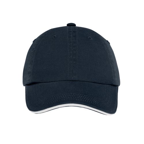 Port Authority Sandwich Bill Cap with Striped Closure image thumbnail