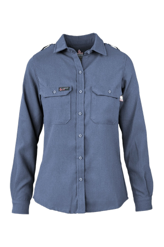 Ladies FR Uniform Shirts made with 5oz. TecaSafe One® Inherent Copy (1) image thumbnail