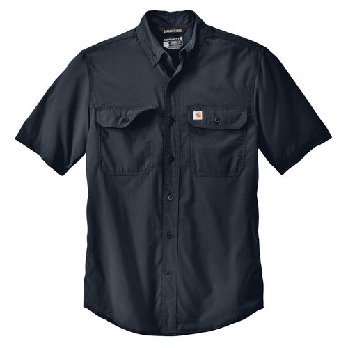 Carhartt Driver's Shirt: Carhartt Force Solid Short Sleeve Shirt image thumbnail
