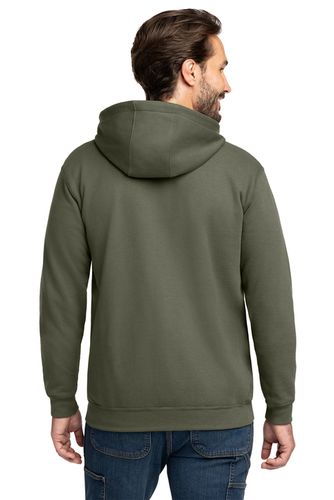 SLA-Carhartt Midweight Hooded Zip-Front Sweatshirt - CTK122 - White image thumbnail