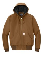 Image of Carhartt Tall Quilted-Flannel-Lined Duck Active Jac. CTT106677
