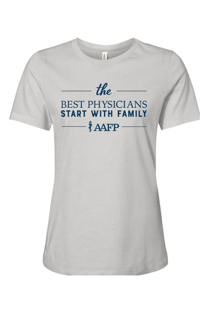 Women's Relaxed Jersey Short Sleeve Tee - Best Physicians Logo - DTG primary image