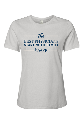Women's Relaxed Jersey Short Sleeve Tee - Best Physicians Logo - DTG image thumbnail