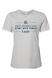 Image of Women's Relaxed Jersey Short Sleeve Tee - Best Physicians Logo - DTG