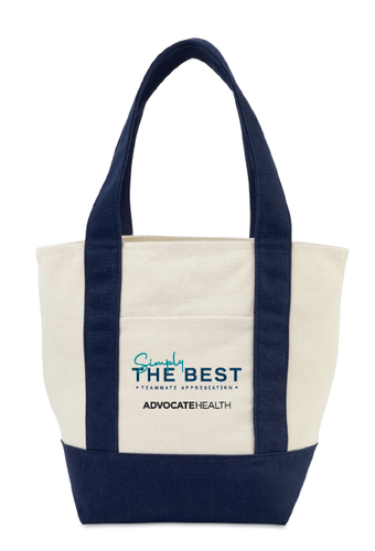 Simply The Best Small Canvas Tote image thumbnail