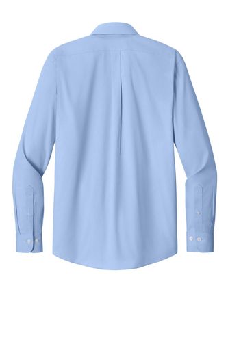 Brooks Brothers Wrinkle-Free Stretch Pinpoint Spread Collar Shirt BB18012 image thumbnail