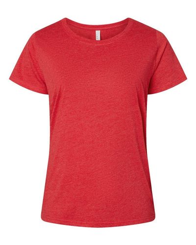 LADIES LAT Curvy Collection Fine Jersey Tee - 3816_1Clr Front image thumbnail