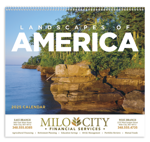 Good Value™ Landscapes of America - Spiral Calendar 7001 Copy (2) image thumbnail