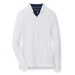 Image of Peter Millar Women's Raglan Sleeve Perth Layer Quarter-Zip