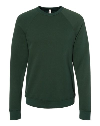 Bella+Canvas - Adult BRG Sponge Fleece Raglan Sweatshirt image thumbnail