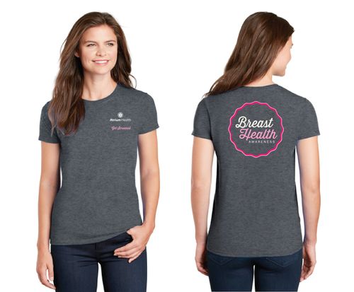 Atrium Health - Get Screened - Pink & Proud T-shirt image thumbnail