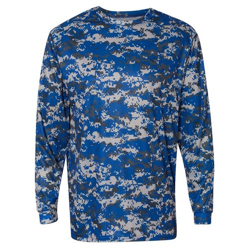 Badger Digital Camo Long Sleeve T-Shirt image thumbnail