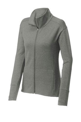 Sport-Tek Women's Sport-Wick Flex Fleece Full-Zip.  image thumbnail