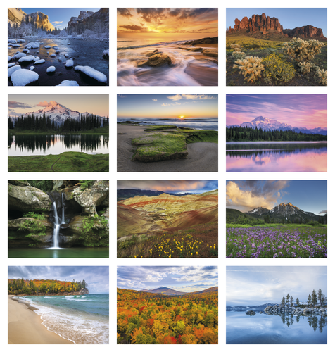 Good Value™ Landscapes of America - Spiral Calendar 7001 Copy (2) image thumbnail