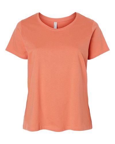 LADIES LAT Curvy Collection Fine Jersey Tee - 3816_1Clr Front image thumbnail