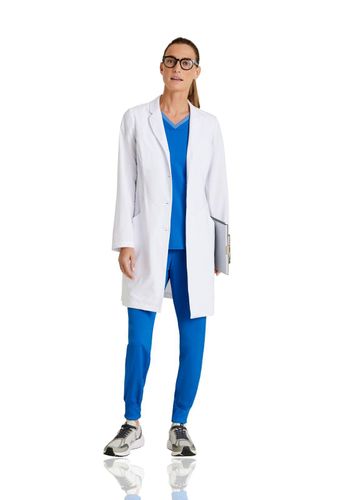 Grey's Anatomy - Women's 4-Pocket 35" Penelope Lab Coat image thumbnail