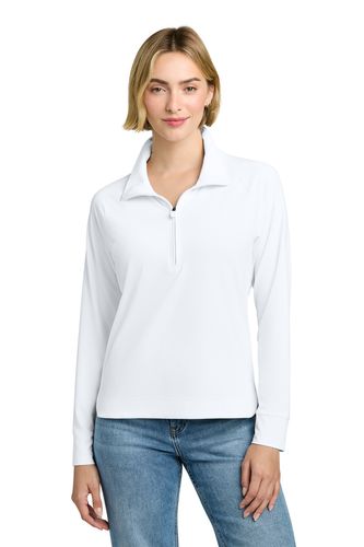 Brooks Brothers Women's Luxe Performance 1/4-Zip  image thumbnail