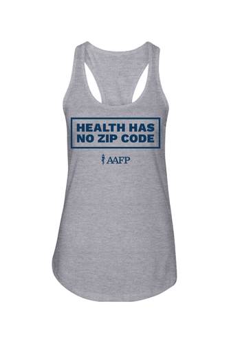 Women's Ideal Racerback Tank - Zip Code Logo - DTG image thumbnail