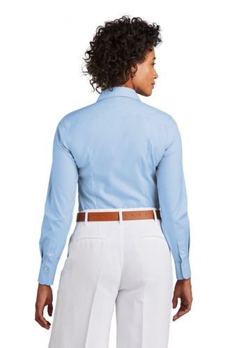 Brooks Brothers Women's Wrinkle-Free Stretch Pinpoint Shirt BB18001 image thumbnail
