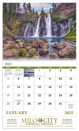 Good Value™ Landscapes of America - Spiral Calendar 7001 Copy (2) image thumbnail