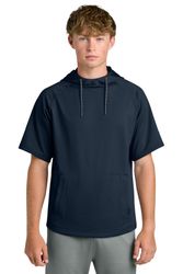 Image of Richardson Charge Performance Fleece Short Sleeve Hoodie