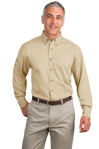 Port Authority Tall Long Sleeve Twill Shirt image thumbnail