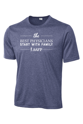 Sport-Tek Tall Heather Contender Tee - Best Physicians Logo - DTG image thumbnail