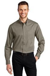 Image of Port Authority Tall Long Sleeve Twill Shirt