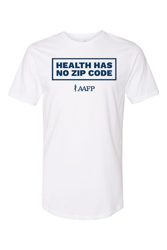 Next Level Apparel Cotton Long Body Tee - Zip Code Logo - DTG image thumbnail