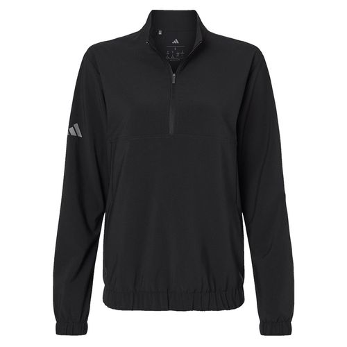 Adidas Women's Woven Half-Zip Pullover image thumbnail