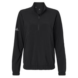 Image of Adidas Women's Woven Half-Zip Pullover